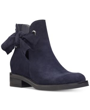 Nine West Tinasofa Bow Booties Women's Shoes