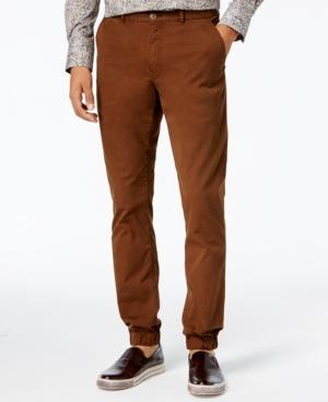 Tallia Men's Vicuna Slim-fit Stretch Jogger Dress Pants