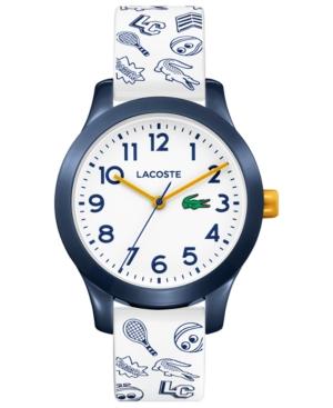 Lacoste Kids 12.12 White Silicone Strap Watch 32mm
