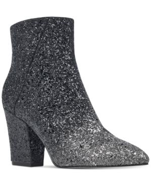 Nine West Savitra Block-heel Booties Women's Shoes
