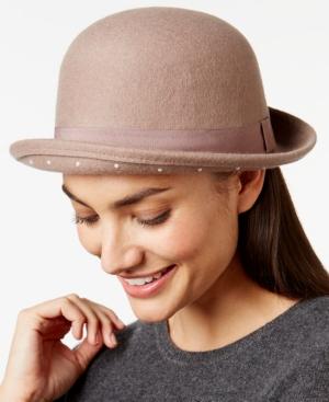 Bcbgeneration Imitation Pearl Bowler Hat