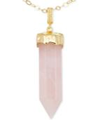 Simone I. Smith Crystal Pendant Necklace In 18k Gold Over Sterling Silver