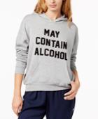 Project Social T May Contain Alcohol Graphic Hoodie