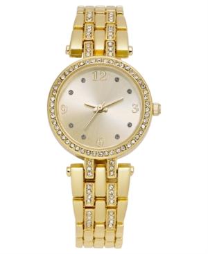 Charter Club Women's Gold-tone Bracelet Watch 28mm, Created For Macy's