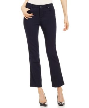 Charter Club Petite Straight-leg Jeans, Indigo Blue Wash, Only At Macy's