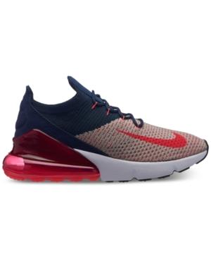 Nike Women's Air Max 270 Flyknit Casual Sneakers From Finish Line
