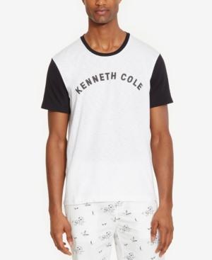 Kenneth Cole Reaction Men's Colorblocked Graphic-print Logo T-shirt