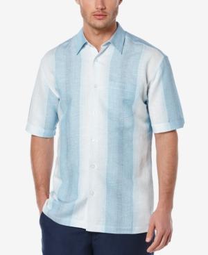 Cubavera Men's Linen Stripe Short-sleeve Shirt