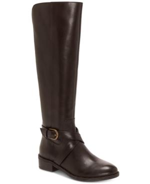 I.n.c. Fadora Wide-calf Riding Boots, Created For Macy's Women's Shoes