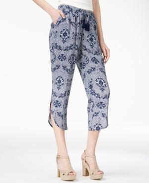American Rag Juniors' Drawstring Cropped Pants, Only At Macy's