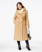 Anne Klein Plus Size Hooded Walker Coat