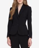 Tahari Asl Petite Two-button Blazer