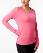 Ideology Space-dyed Training Top, Created For Macy's