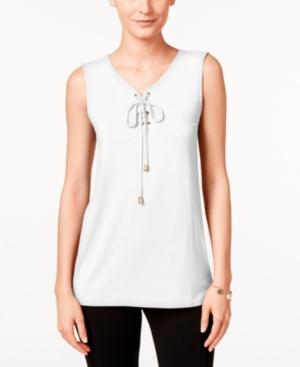 Vince Camuto Lace-up Top, Only At Macys