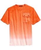 Sean John Men's Dip-dye Ombre Flight T-shirt