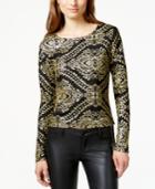 Say What? Juniors' Sequin High-low Top