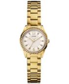 Guess Women's Gold-tone Bracelet Watch 27mm U0445l2