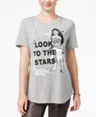 Hybrid Juniors' Disney Moana Stars Graphic High-low T-shirt