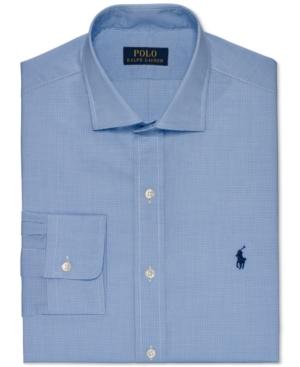 Polo Ralph Lauren Blue Check Dress Shirt