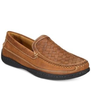 Johnston & Murphy Men's Fowler Woven Venetian Loafers Men's Shoes