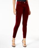 Inc International Concepts Velvet Skinny Pants, Created For Macy's