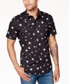 Guess Men's Western-style Star-print Shirt