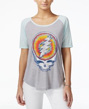 Hybrid Juniors' Skull Graphic T-shirt