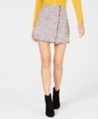 Leyden Tweed Mini Skirt
