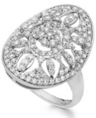 Wrapped In Love Diamond Antique Ring In 14k White Gold (1 Ct. T.w.)