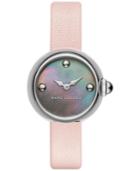 Marc Jacobs Women's Courtney Pink Leather Strap Watch 28mm Mj1433