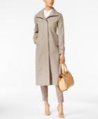Jones New York Stand-collar Wool Maxi Coat