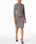 Le Suit Diamond-jacquard Skirt Suit