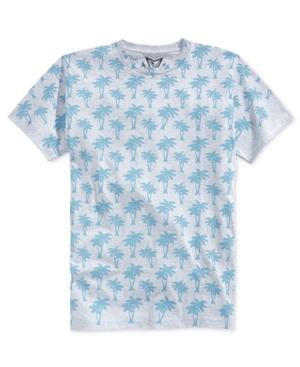 Univibe Men's Palm Tree Graphic-print T-shirt