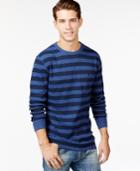 Volcom Men's Royceeo Stripe Thermal Long-sleeve T-shirt