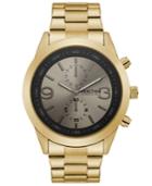 Kenneth Cole Reaction Men's Gold-tone Stainless Steel Bracelet Watch 47mm
