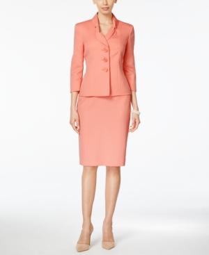 Le Suit Three-button Shawl-collar Skirt Suit