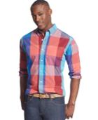 Club Room Long-sleeve Check Shirt