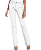 Style & Co. Straight-leg Tummy-control Jeans, Colored Wash