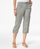 Style & Co Cargo Capri Pants, Created For Macy's