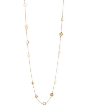 Kenneth Cole New York Necklace, Gold-tone Circular Station Long Necklace