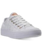 Converse Women's Chuck Taylor Ox Woven Casual Sneakers From Finish Line