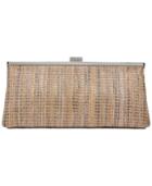 Calvin Klein Small Leather Evening Clutch