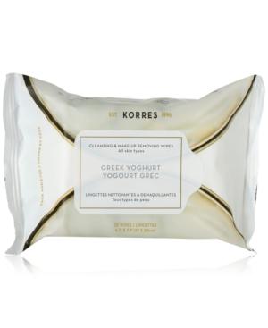 Korres Greek Yoghurt Cleansing & Make-up Removing Wipes