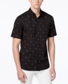 Wht Space Men's Sparrow Print Short-sleeve Shirt, Only At Macy's