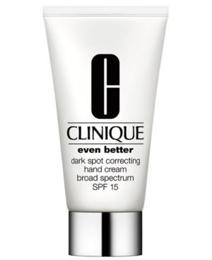 Clinique Even Better Dark Spot Correcting Hand Cream Broad Spectrum Spf 15