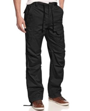 Sean John Big And Tall Pants, Pleat Pocket Flight Pants