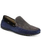 Donald Pliner Men's Santos Colorblocked Moc-toe Slip-ons Men's Shoes