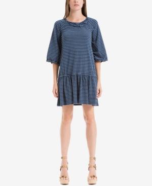 Max Studio London Cotton Drop-waist Dress