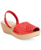 Kenneth Cole Women's Reaction Fine Glass 2 Platform Wedge Sandals Women's Shoes