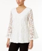 Alfani Burnout Illusion Top, Only At Macy's